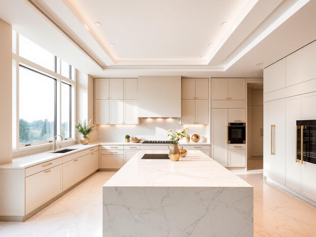 Modern Luxury Kitchen — Contemporary Luxury, Riyadh