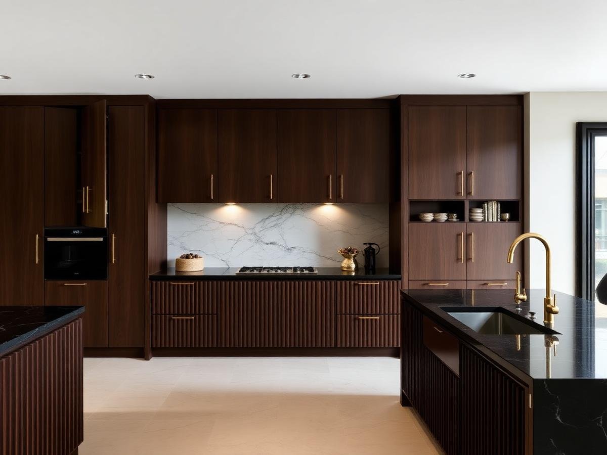 Walnut & Stone Residence — Warm Modern, Jeddah